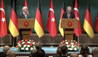 Erdoğan ve Steinmeier’den ortak açıklama