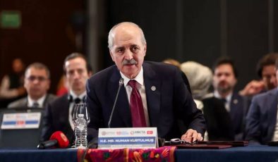 TBMM Başkanı Kurtulmuş’tan İsrail’e çağrı