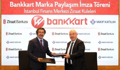 Ziraat Bankası ve Vakıf Katılım’dan Bankkart marka iş birliği anlaşması